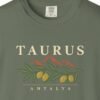 Taurus Olive Tee