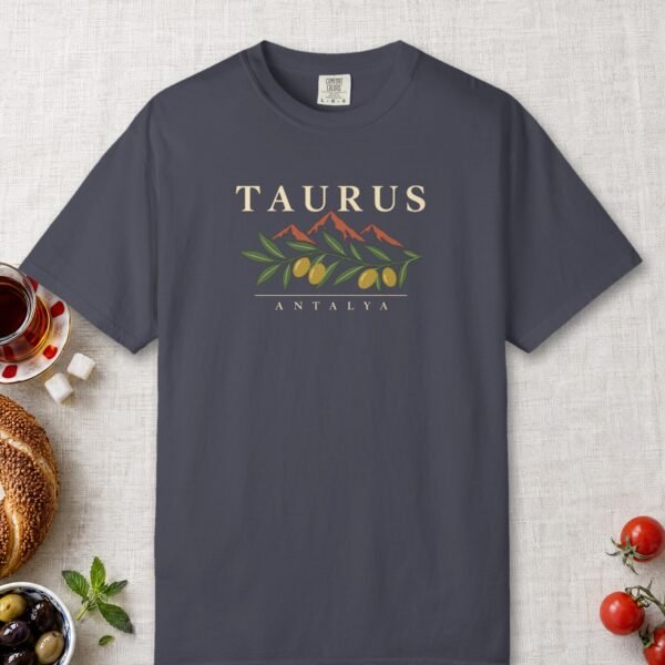 Taurus Olive Tee