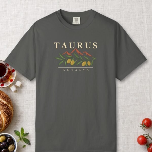 Taurus Olive Tee