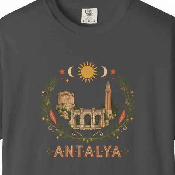 Tower and Gate Wreath Tee
