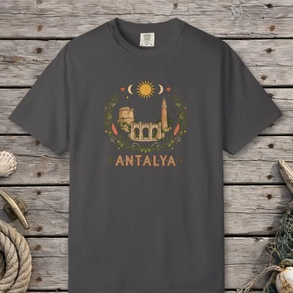 Tower and Gate Wreath Tee
