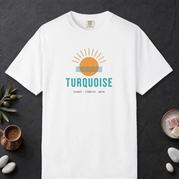 Turquoise Coast 36°N Tee