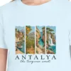 Turquoise Coast Panels Day Kids Tee