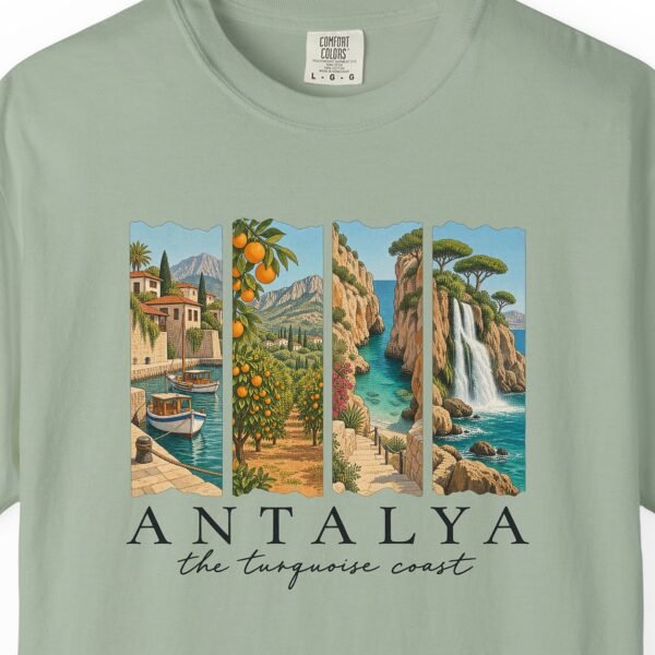 Turquoise Coast Panels Day Tee