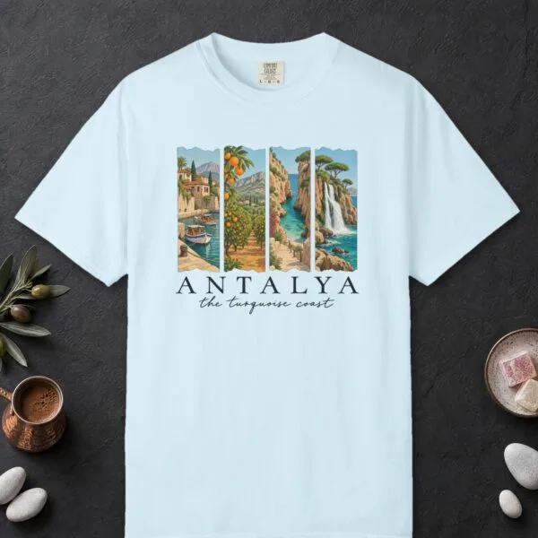 Turquoise Coast Panels Day Tee