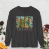 Turquoise Coast Panels Long Sleeve Tee