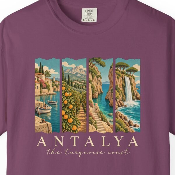 Turquoise Coast Panels Tee