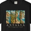 Turquoise Coast Panels Tee