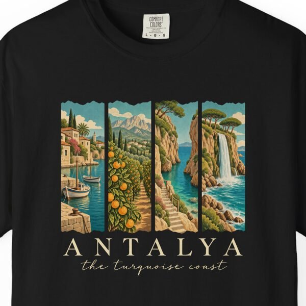Turquoise Coast Panels Tee
