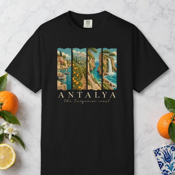 Turquoise Coast Panels Tee