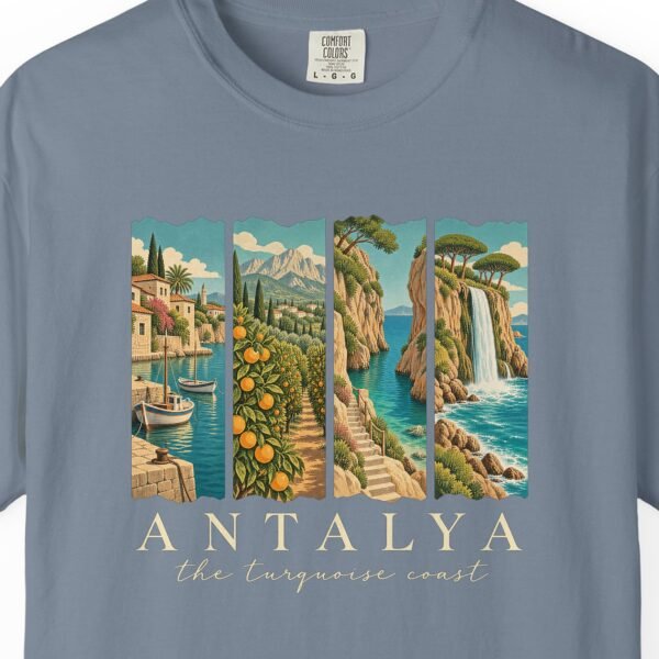 Turquoise Coast Panels Tee
