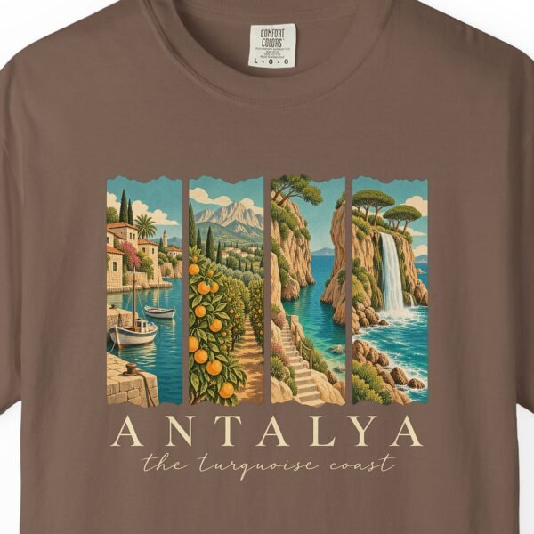 Turquoise Coast Panels Tee