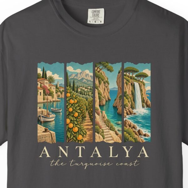 Turquoise Coast Panels Tee