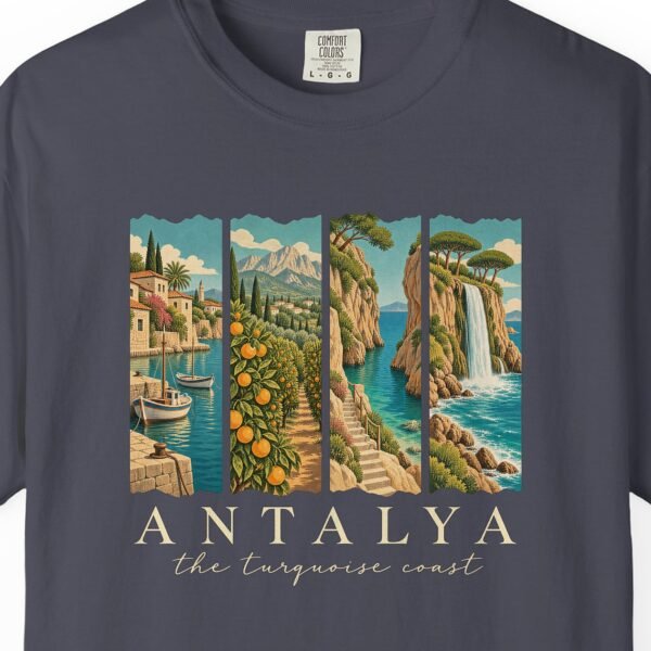 Turquoise Coast Panels Tee
