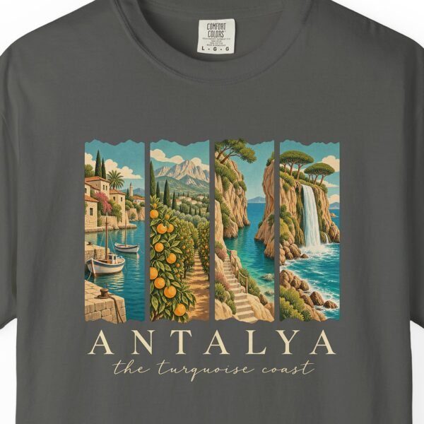 Turquoise Coast Panels Tee