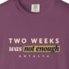 two-weeks-was-not-enough-night-tee-berry-chest Two Weeks Was Not Enough Night Tee