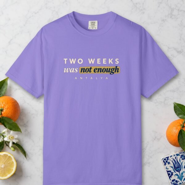 two-weeks-was-not-enough-night-tee-violet-front Two Weeks Was Not Enough Night Tee