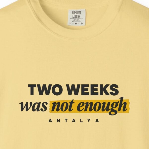 Two Weeks Was Not Enough Tee