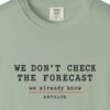 We Don't Check the Forecast Day Tee