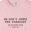 We Don't Check the Forecast Day Tee