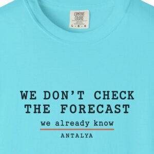 We Don't Check the Forecast Day Tee