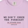 We Don't Check the Forecast Day Tee