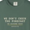 We Don't Check the Forecast Night Tee