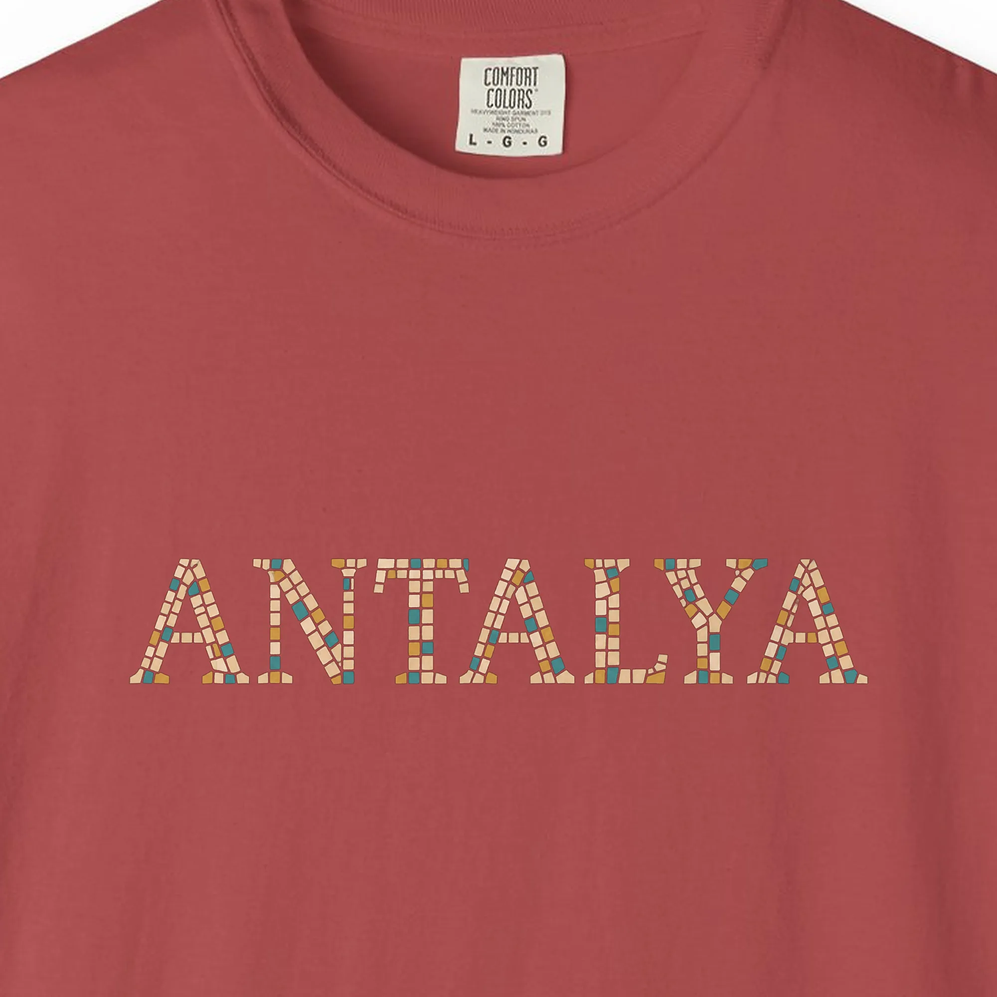 Antalya Cream Ornament Night Tee