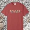 Antalya Mosaic Color Letters Night Tee