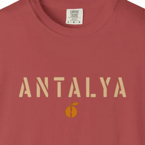 Antalya Stencil Orange Night Tee
