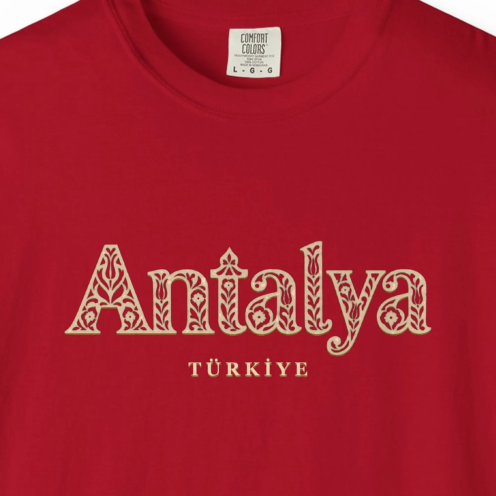Antalya Tulip Inlay Night Tee